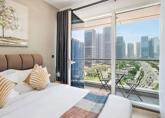 Furnished Studio In Arch Tower, Jlt Near Metro